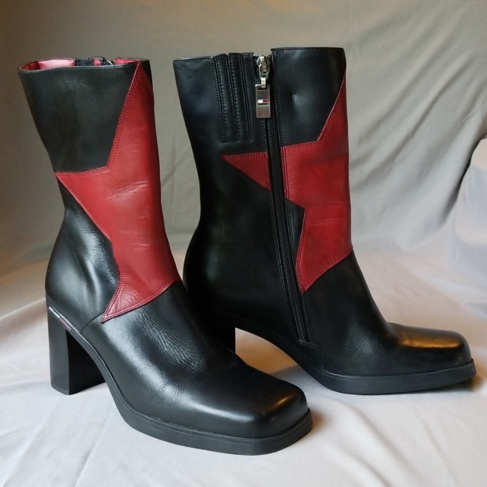Red Star Retro Tommy Hilfiger 90's Boots